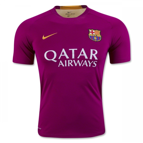 2016-17 Barcelona Purple Training Shirt